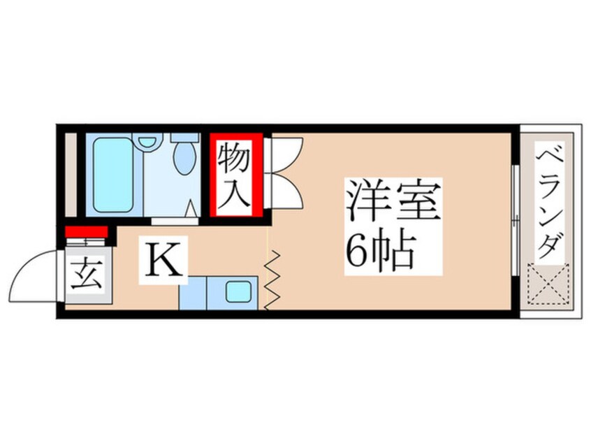 間取図 サンアレイＫ