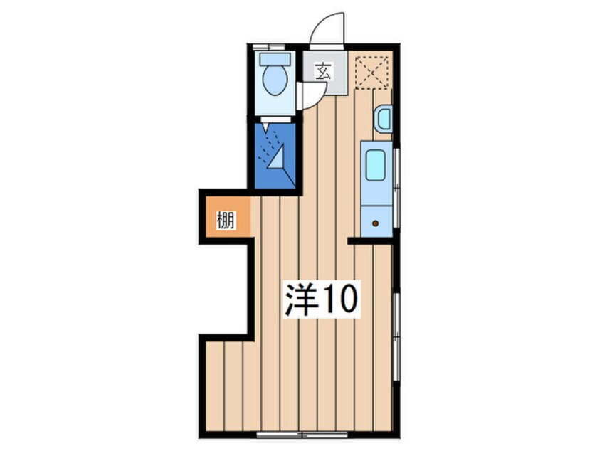 間取図 ＤＯＣＫＳ　Ｓｈｉｏｉｒｉ