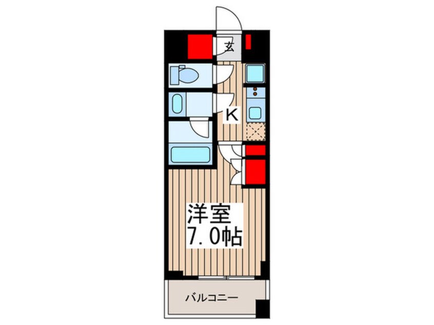 間取図 ORSUS HONJOAZUMABASHI