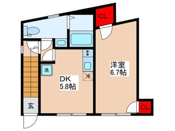 間取図 Aries Nishi-Shinjuku