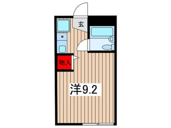間取図 パシフィック桜木