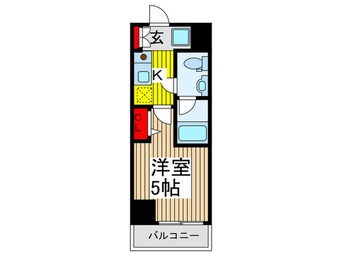 間取図 プライムア－バン川口