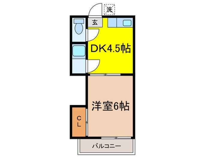 間取り図 ミラクルハイム