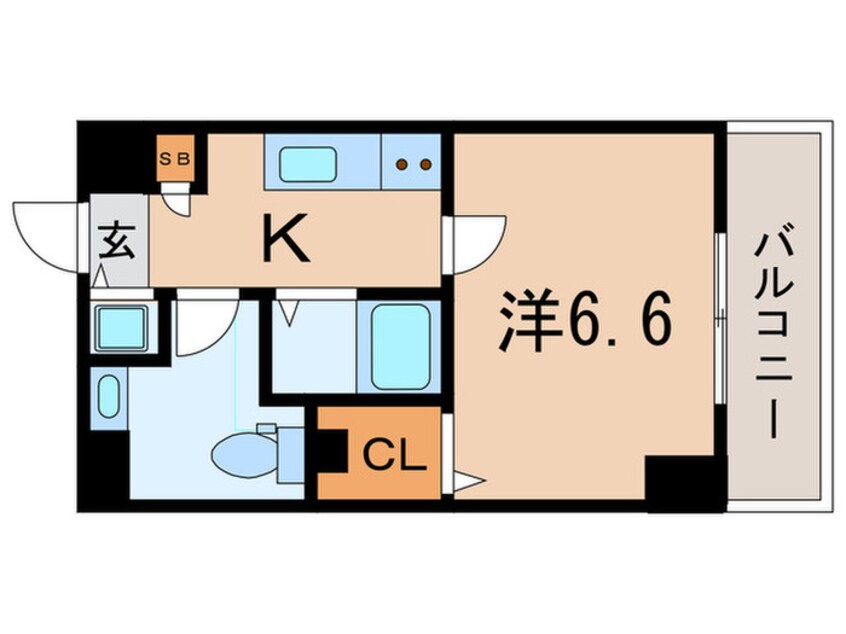 間取図 サンテラス南池袋