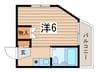 ガ－デンハウス 1Rの間取り