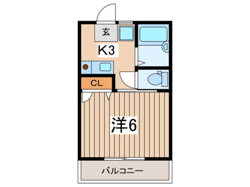 間取図 セントラルハイツ