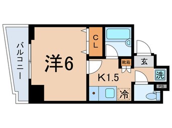 間取図 サイレントフォレスト池袋(201)