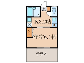 間取図 メゾンランジュＨ