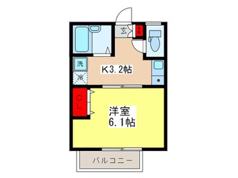 間取図 メゾンランジュＨ