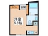 仮）小島町1丁目スタジオ 1Rの間取り