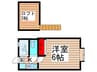 La・Fiore 1Kの間取り