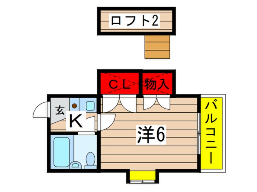 間取図 トライアングル