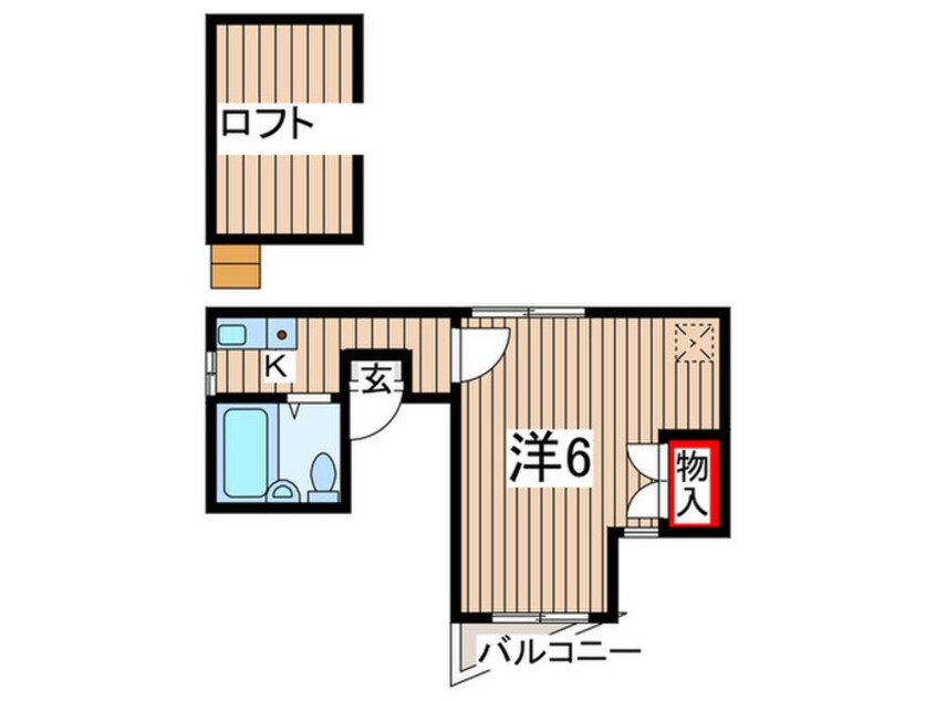 間取図 トライアングル