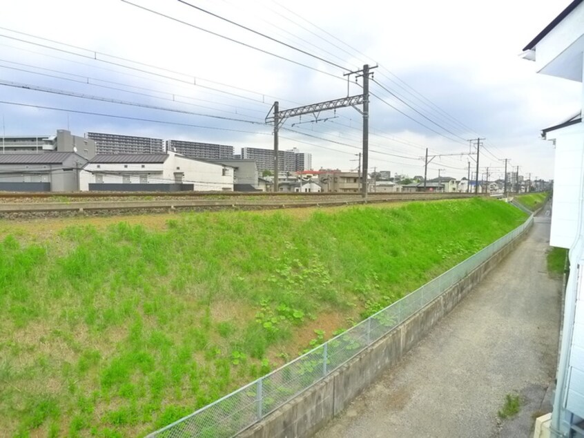 室内からの展望 トライアングル