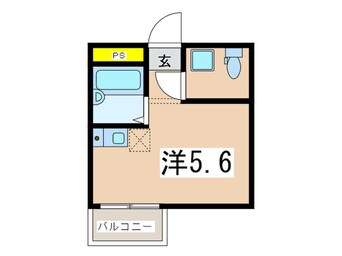 間取図 プランド－ル妙蓮寺Ａ棟