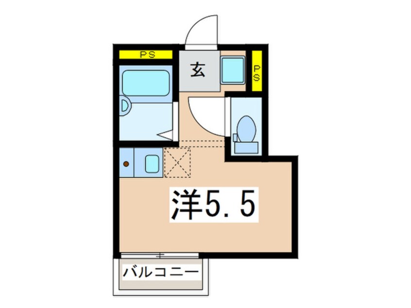 間取図 プランド－ル妙蓮寺Ａ棟