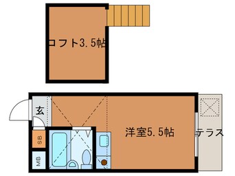 間取図 ANDALUCIA萩山