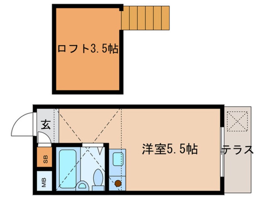 間取図 ANDALUCIA萩山