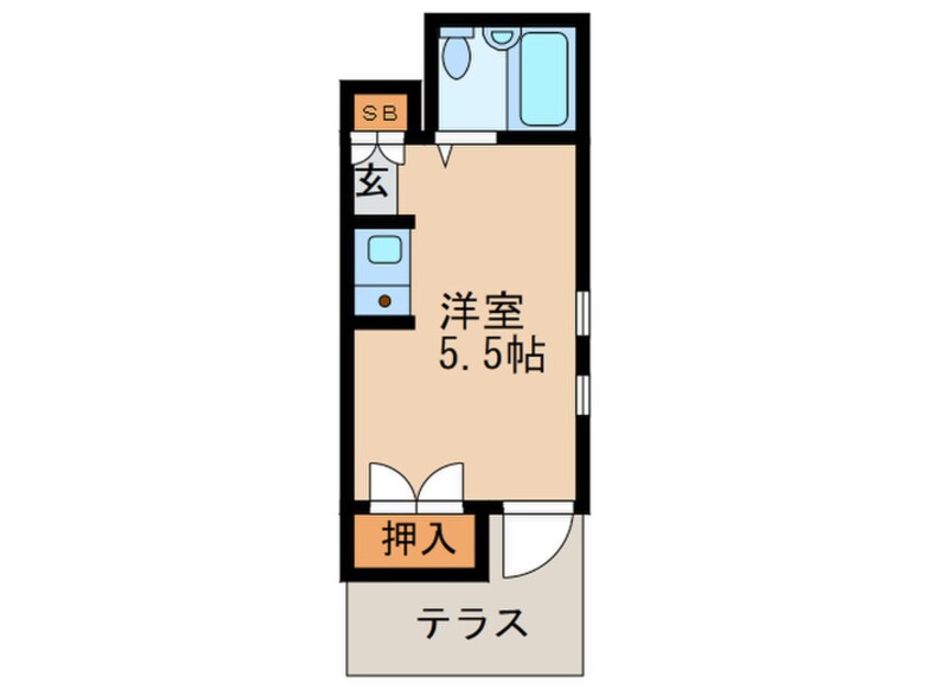 間取図 ANDALUCIA萩山