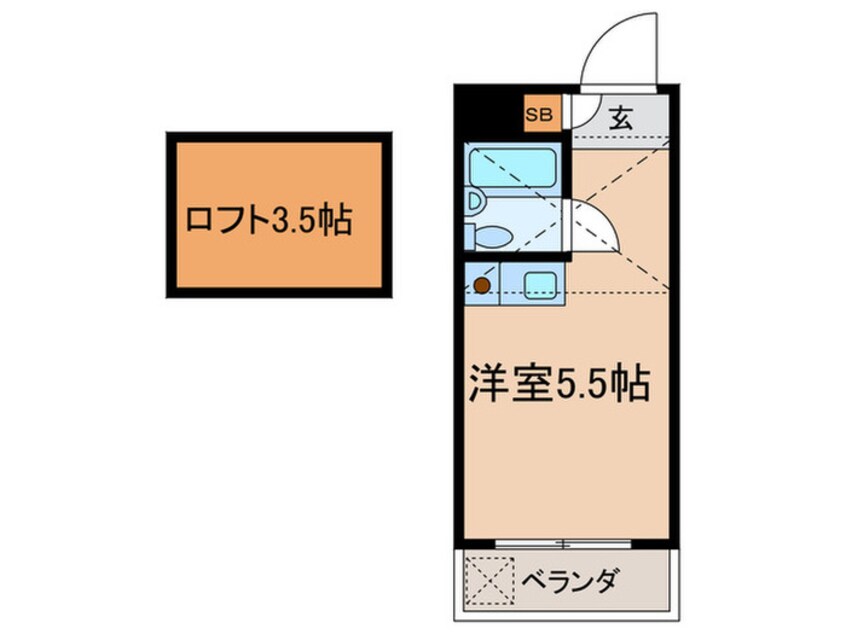 間取図 ANDALUCIA萩山