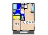 ＣＡＳＡ　ＰＲＩＭＡＶＥＲＡ 1LDKの間取り