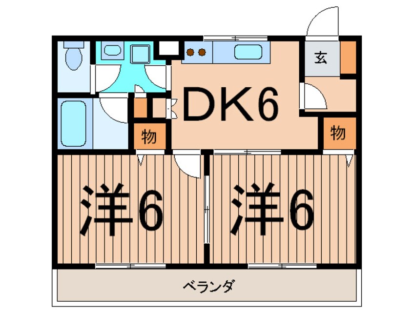 間取図 ビラタロス