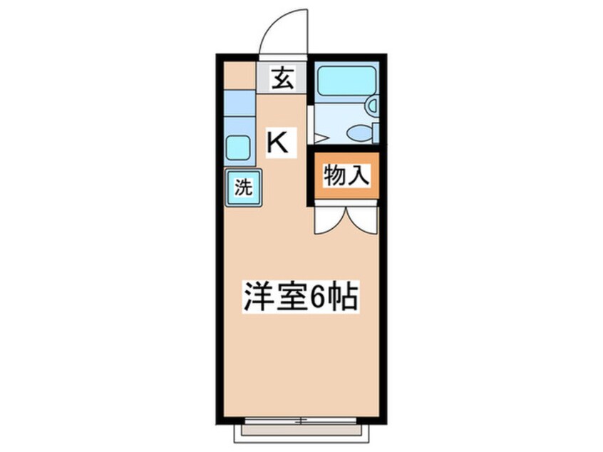 間取図 南野ハイツＡ号棟