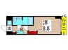 グランフォース北綾瀬(604) 1Kの間取り