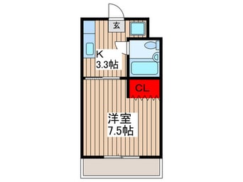 間取図 メゾン・エトワ－ルⅠ