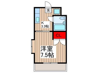 間取図 メゾン・エトワ－ルⅠ