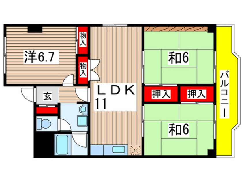 間取図 CI-15