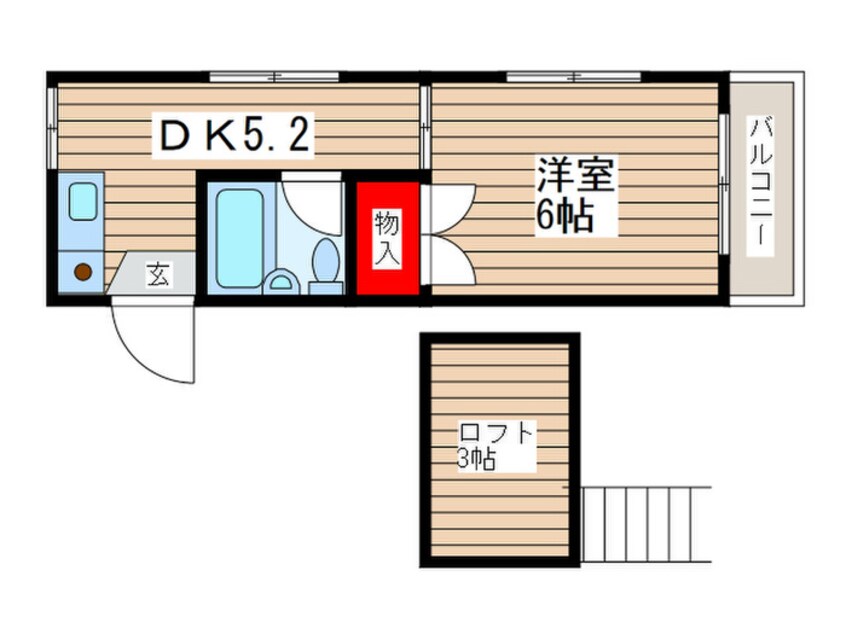 間取図 ソフィア西武園