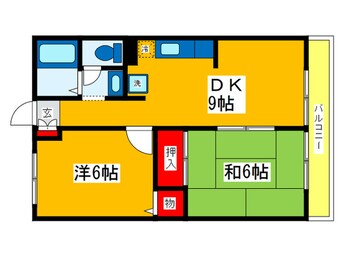 間取図 リヴィエール　フジ