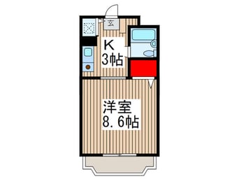 間取図 メゾン・エトワ－ルⅡ