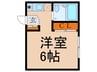 セベラパート２ 1Rの間取り