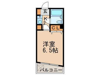 間取図 リ－フガ－デン