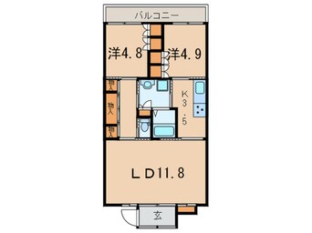 間取図 シティコート目黒３号棟