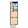 アンプルールフェールKOKI 1Kの間取り