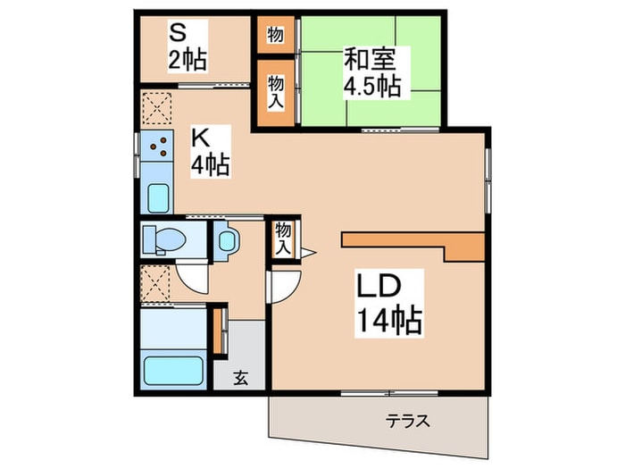 間取り図 ソシアル上北沢