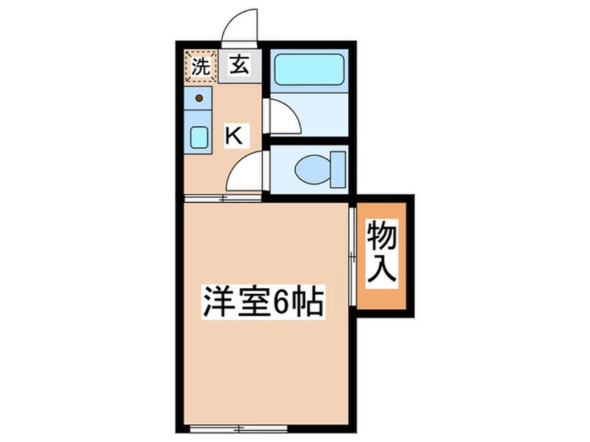 間取図 フォーブル須藤