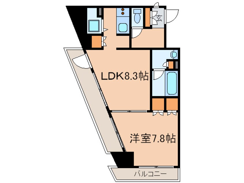 間取図 プライムア－バン番町