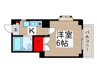 間取図 ヒルズ伊勢宿