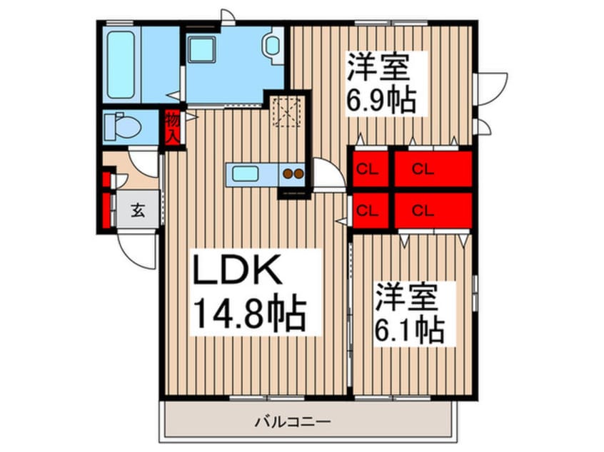 間取図 フィオーレ