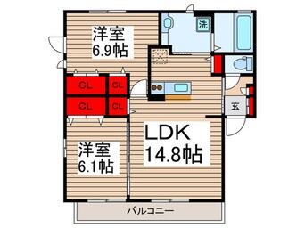 間取図 フィオーレ