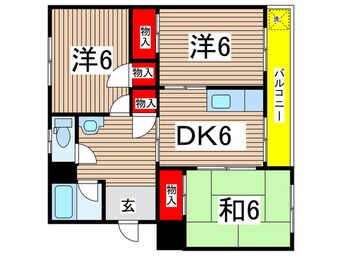 間取図 ファミールコート