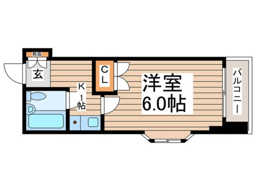 間取図 KFコーポ