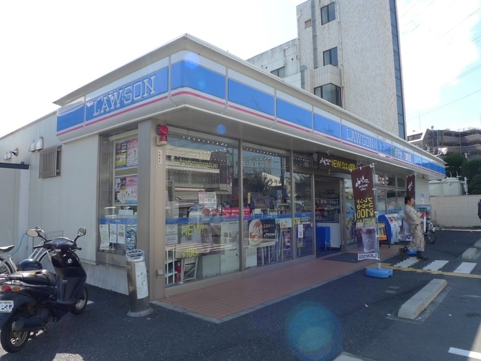 ローソン(その他飲食（ファミレスなど）)まで890m ハピネス クレイン