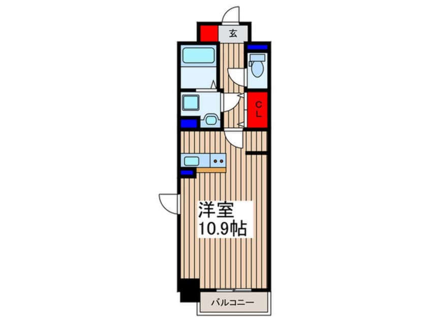間取図 フィオーレカンパネラ
