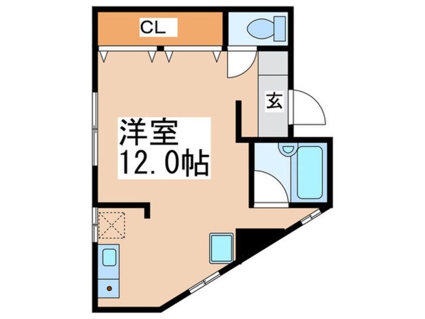 間取図 第３秋元ビル