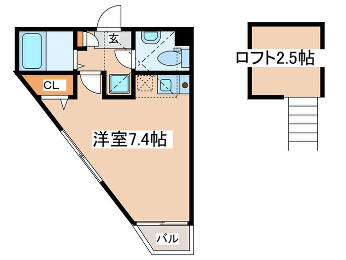 間取り図 ヴィラージュ西生田